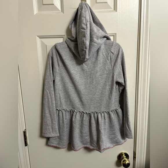 Matilda Jane MJC Candid Smiles Peplum Hoodie Jacket Size 8 - Picture 5 of 6
